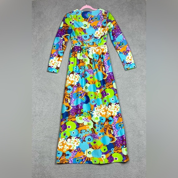 Concept 70s SWL Colorful Dress Size 12 - Picture 5 of 14